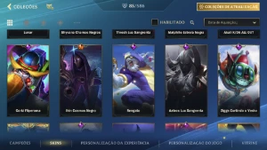 Conta LOL Wild Rift com 85 skins - League of Legends: Wild Rift LOL WR