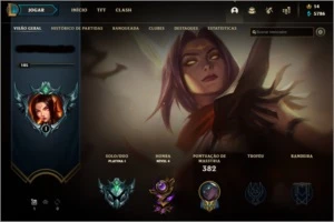 Conta League Of Legends - Platina I - 108 Skins LOL
