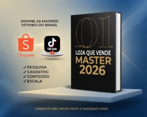 E-book Loja que Vende | Shopee + TikTok Shop - eBooks
