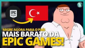 Migração Epic Games Turquia Sem Riscos - Online 24H
