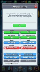 Clash Royale:Arena 11,com troca de nome,level 8,ledarias 2