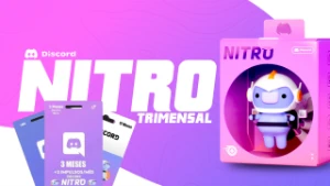 Discord Nitro Gaming 3 Meses