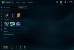 Conta UNRANKED, 3 reembolsos, 4 skins, 14 campeões - League of Legends LOL