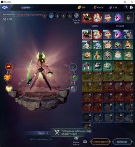 CONTA MIR4 DOIS PETS ÉPICO SERVIDOR SA54