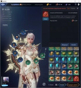 CONTA MIR4 DOIS PETS ÉPICO SERVIDOR SA54