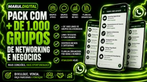 Pack Com +1.000 Grupos De Networking - Outros