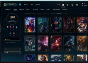 Conta Platina - League of Legends LOL