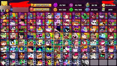 Conta de brawl stars tops