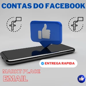 Contas do facebook com marktplace - Social Media