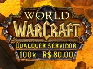 100k por R$ 80,00 nos servidores Azlaron, Nemesis e Goldrinn - Blizzard