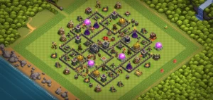 Cv 9 Full, Clash of Clans.