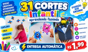 Pack 31 Cortes Infantil 🧒🎬 | Aprendendo Fazendo | Conteúdo - Vídeos e Cortes Cortes Virais