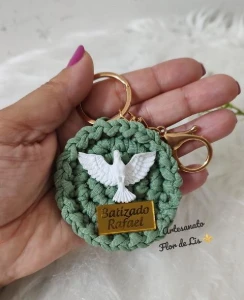 Kit 10 Lembrancinhas Batizado - Personalizado - Artesanato e Personalizados