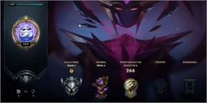 Conta dos Deuses LOLZINHO PRATA 1 LVL 117 - League of Legends