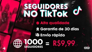 [Menor Preço]✨SEGUIDORES NO TIKTOK 1K Por R$10,00 - Social Media