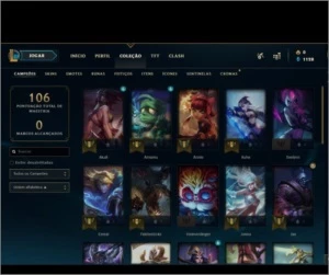 Conta league of legends LOL