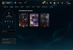Conta Mestre com 36 Champs e 3 Skins ( 40 PDL ) - League of Legends LOL