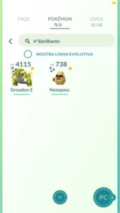 CONTA POKEMON GO - LEVEL 43