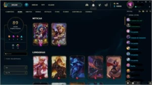 Conta League Of Legends Prata C/ Skin Rara da Cait Prestígio LOL
