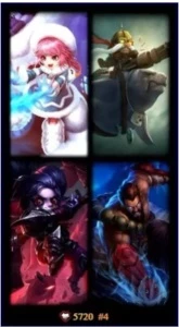 Conta lol gold 1 - League of Legends