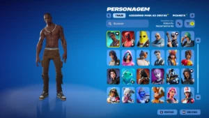 Conta Com Travis Scott, Minty E 2 Mil Reais Gastos - Fortnite