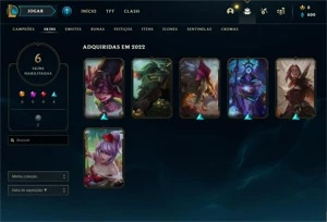 CONTA LOL SMURF BARATO - League of Legends