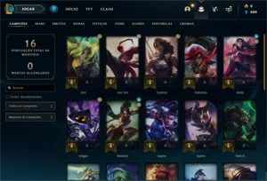 CONTA LOL SMURF BARATO - League of Legends