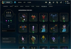 League of legends conta Plat II LOL