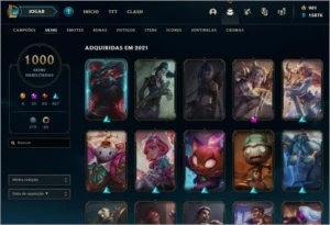 League of legends conta Plat II LOL