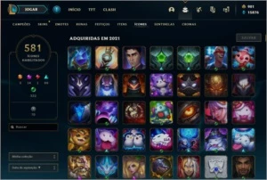 League of legends conta Plat II LOL