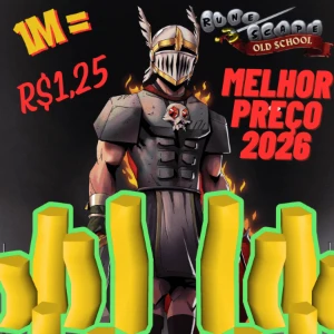 < 1M = 1,25 > Gold OSRS - Old School Runescape MELHOR PREÇO