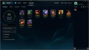 CONTA LEVEL 30 UNRANKED, 9 CAMPEÃO - League of Legends LOL