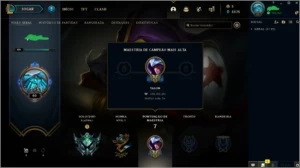 CONTA PLATINA 1 (MAIN TALON) - League of Legends LOL