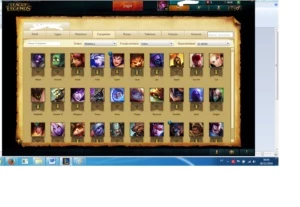 Conta lol Unranked/30 campeões/ 2 skins - League of Legends