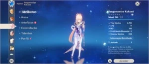 YOIMIYA+RAIDEN+1 ARMA 5 ESTRELAS PRÓXIMO PERSONAGEM GARANTID - Genshin Impact
