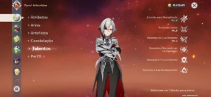 Conta Genshin Alercchino C3 + Bis + Build - Genshin Impact