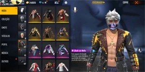 Conta free fire 100 reais