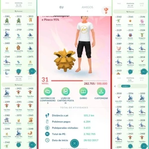 Conta Pokemon Go Nível 31 - Pokémon