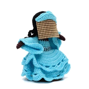 Orixá Iemanjá em Amigurumi - Artesanato e Personalizados