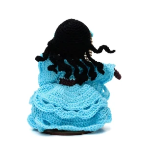 Orixá Iemanjá em Amigurumi - Artesanato e Personalizados
