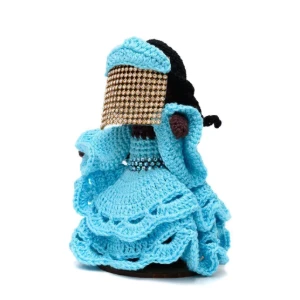 Orixá Iemanjá em Amigurumi - Artesanato e Personalizados
