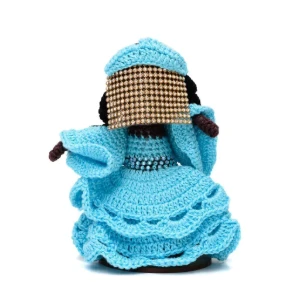 Orixá Iemanjá em Amigurumi - Artesanato e Personalizados