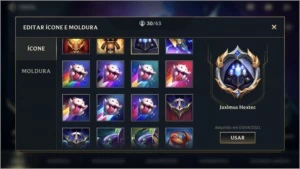 LV 40 ESMERALDA IV + 12 SKINS + 40 CAMPEÕES + PASSE WILD - League of Legends: Wild Rift LOL WR