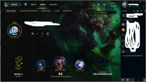 CONTA LVL 30 UNRANKED - League of Legends LOL