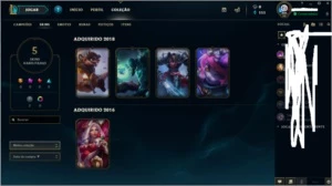 CONTA LVL 30 UNRANKED - League of Legends LOL