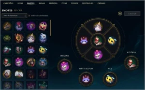Conta diamante 2 smurf , bom winrate! - League of Legends LOL