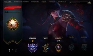 Conta diamante 2 smurf , bom winrate! - League of Legends LOL