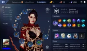 conta de MIR4 lvl65 70k de Poder ( Servi EU63 )