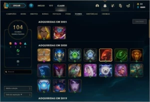 Conta Lol Gold 2 Smurf - League of Legends