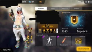 Conta free fire